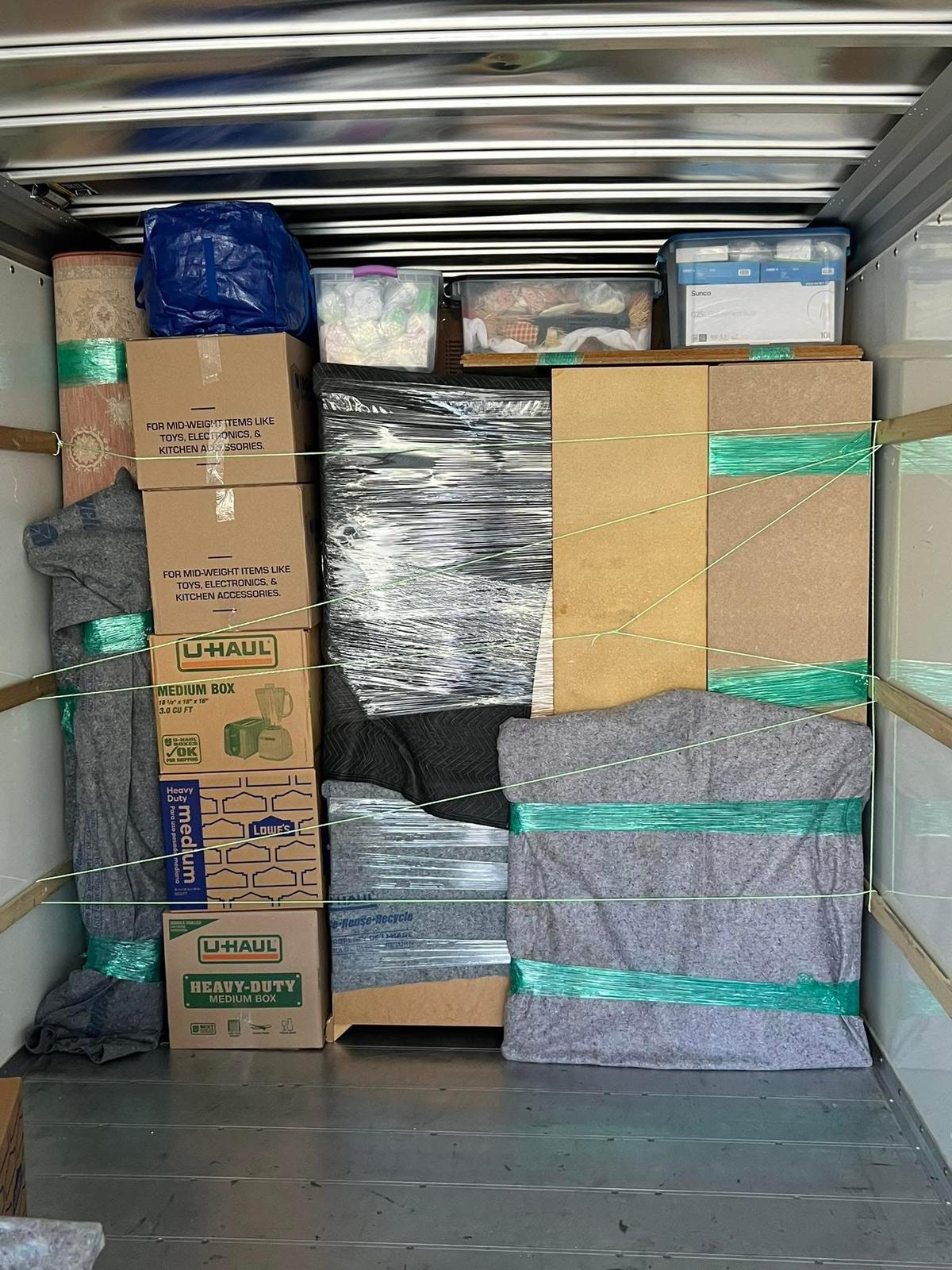 Mixed load with padding